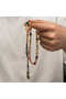 Silver Kazaz Tasseled Tight Amber Rosary - 4