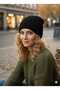 Women's Diamond Pattern Knit Beanie |   Soft Textured, Winter Hat