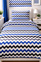 Single Size Fitted Sheet Duvet Cover Set |   Cotton - 2