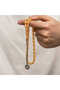 Silver Kazaz Tasseled Tight Amber Rosary - 2