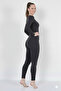 |   Women's Winter Thermal Underwear Set Cotton Anthracite Color - 3