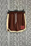 10 Number Printed Unisex Retro Varsity Sports Training Shorts