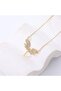 Steel Necklace with Zircon Stone and Archangel Michael Figure - Gift Boxed - 7
