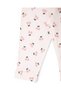 Baby Girl Cherry Printed Corded Fabric Tights and Blouse 6-9-12-18-24 Months Transitional Bottoms Top 2-Piece Girl Set - 7