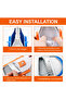 Stainless Steel Adjustable Vegetable Slicer Mandoline with Safety Holder, Multipurpose Cutter - 6