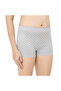 Pack of 6 - Medium Waist Inner Elastic Printed Boy Shorts Panty - Prints may Vary - 7