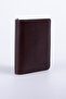 Petale Genuine Calf Leather Brown Men's Wallet with Special Gift Box 14 Compartments Vertical Card Holder - 6