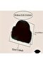 Women's Plush Fur Hat Soft Textured, Warm Winter Model Beige, White, Black, Pink - 2