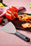 ملعقة تقليب الطعام المستطيلة من الفولاذ