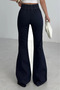 Women's Pensli Flared Jeans Anthracite 7021-23 - 5