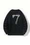Women'S/Men's Unisex Stylish Comfortable Cotton Special Design Sweatshirt 11564 - 2