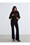 Lcw modest brown crew neck women's knit sweater - 2