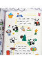 1 Sheet 20 Pieces Transparent Panda Sticker Cute Kawaii - 5
