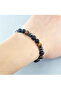 Cat's Eye-Onyx-Lava-Hematite Energy Chakra Bracelet - 4