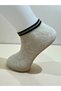 6 Pairs of Gray and Black Men's Striped College Tennis Sports Socks