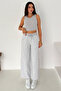Women's Lace-Up Leg Detail Sweatpants – Lounge Motion