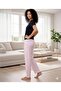 Women's Short Sleeve Comfortable Pajama Set - 3