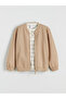 Beige Crew Neck Boys' Set 3-Piece - 2