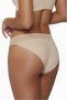 Stone Color Laser Cut Waist Lace Stitch-Free Non-Marking Women's Slip Panties - Comfortable Luxury Underwear - 2