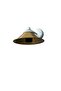 Gold Japanese Hat Gray Chrome Modern Chandelier - 2