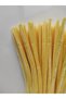 50 Pieces of Pale Yellow Chenille, Fuzzy Wire Suitable for Flower Making, 30 cm 6 mm - 2