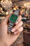Steel Band Square Dial Vintage Women Wristwatch