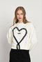 Girl's 7918 Heart Lace 2 Thread Sweat - 2