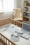 Baby Romper Jersey Blanket 4-Piece Set