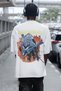 Design Iron Maiden Music Band Back Printed Unisex Oversized Rock Metal T-Shirt