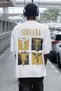 Nirvana Rock Metal Back Printed Unisex Oversized Music Band t Shirt