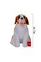 Saint Bernard 45cm Brown Dog Plush Toy - 4