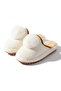 Women's Plush House Slippers Non-Slip Silent Sole Winter Comfortable Pompom Slippers