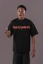 Design Iron Maiden Rock Metal Back Printed Unisex Oversized Music Band T-Shirt - 4