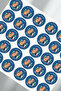 Good Holidays Themed Sticker, 30 Pieces 3.5 Cm, Graduation, Graduation Ceremony, Gift Sticker, Teacher Label Teach - 2