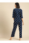 Women Graphic Rayon Top and Pyjama Set - 3