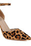 Women Microfiber Stiletto Sandals in Leopard - 4