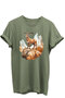 Mountain Goat Design Hunting Concept 100% Cotton Regular Fit Crew Neck Unisex T-Shirt