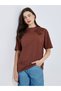 Women Floral Tonal Embroidery 100% Cotton T-Shirt - 3
