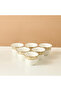 6-Piece Porcelain Kahwa Cup Set - 60 ml - 2