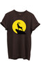Mountain Goat Silhouette Printed 100% Cotton Regular Fit Crew Neck Unisex T-Shirt