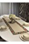 Linen Havin Pattern Runner 40X140 cm - 2