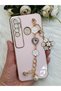 Tecno Spark 7 Pro Compatible Floral Stone Handheld Laser Cut Case