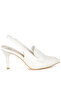 Women Slingback Loafer Sandals in White - 2