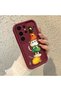 Samsung Galaxy S25 Ultra Compatible Camera Protected Cat Pattern Soft Silicone Phone Case