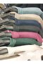 Men's Single-Pocket Sweater with a Collar Made of Thessaloniki Fabric - 2