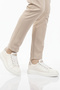 White Lace-Up Leather Lightweight Flexible Men's Sneaker 179 m - 2