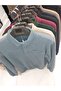 Men's Single-Pocket Sweater with a Collar Made of Thessaloniki Fabric