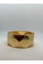 Woman |   Non-Tarnish Steel Cuff Bracelet | Gold - 3