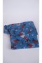 Boy's Blue Spiderman Patterned Long Sleeve Pajama Set - 5