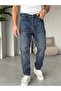 P2797 Boyfriend Jeans Dark Navy Blue - 3